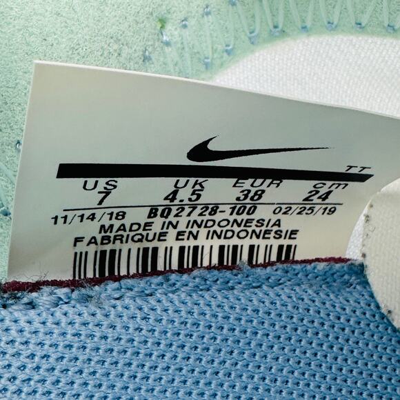 Nike Women's React Element 55 Sneakers 'Frosted Spruce' BQ2728-100 Size 7 - Picture 11 of 11